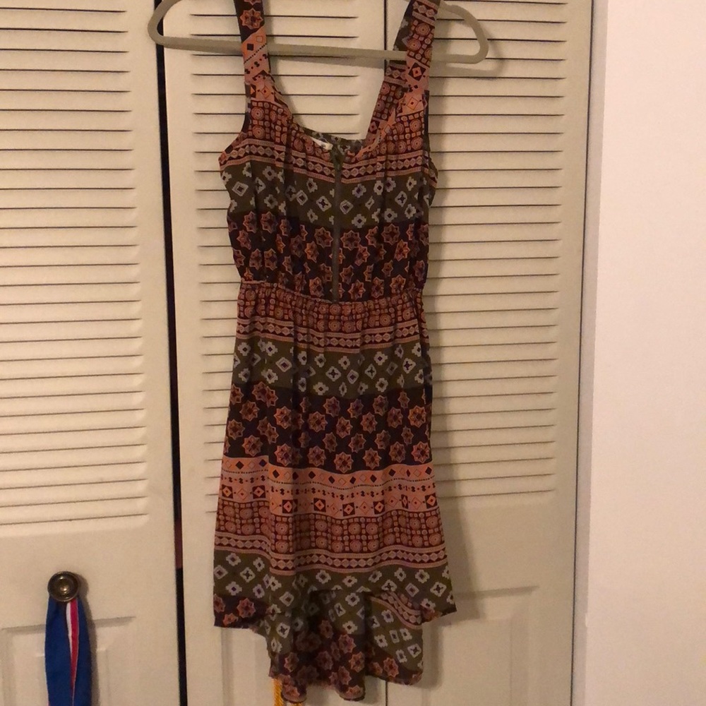 High/low flowy dress